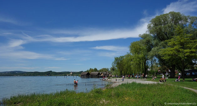 Unteruhldingen Hafen - Pfahlbauten