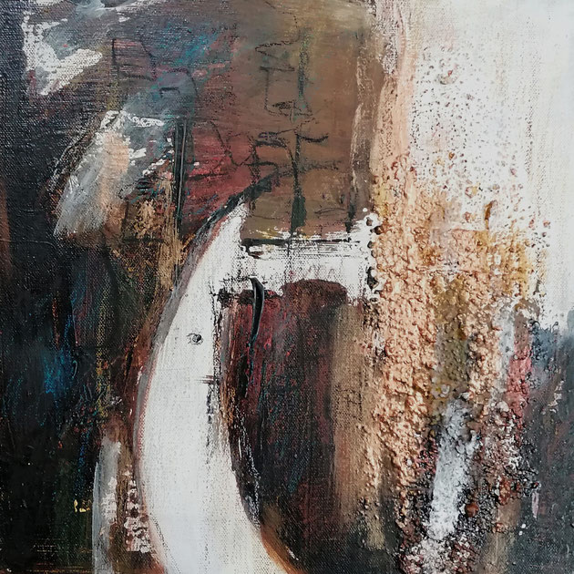 Michael F. Wyss, Ohne Titel, Acryl, 30x30cm, 2021