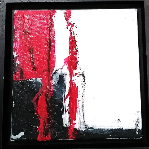 Michael F. Wyss, Ohne Titel, Acryl, 20x20cm, 2014