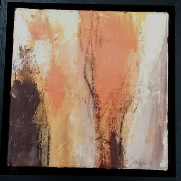 Michael F. Wyss, Vitalität 2, Acryl, 20x20 cm, 2014