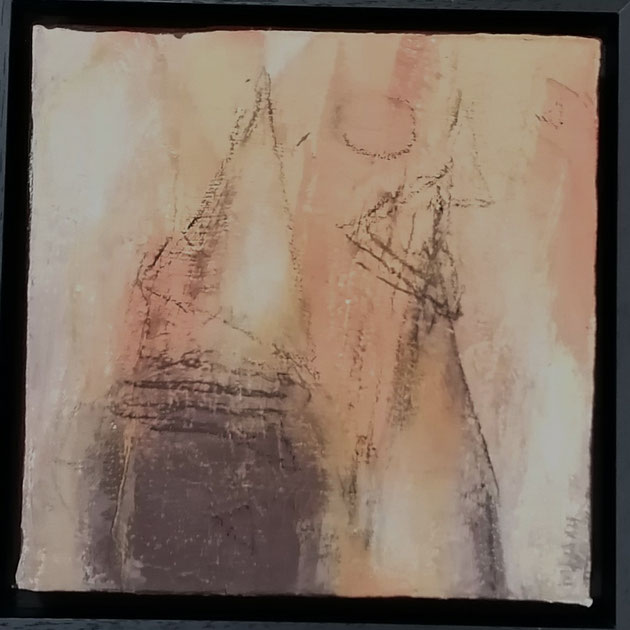 Michael F. Wyss, Vitalität 1, Acryl, 20x20 cm, 2014