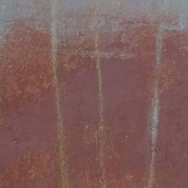 Michael F. Wyss, Schwingung 2, Acryl, 20x50cm, 2014