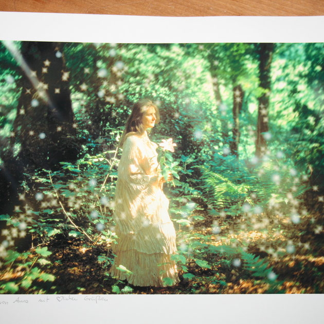 wedding-dress, designed and made by Beate Gernhardt, Photography Anna Hoffmann, Photography of the Photography Henriks Porciks