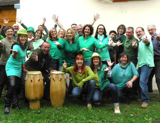 KLANGVOLK beim Chor-Wochenende - Kell am See 2013