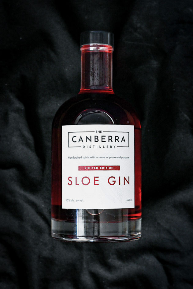 Sloe Gin, 500 ML The Canberra Distillery