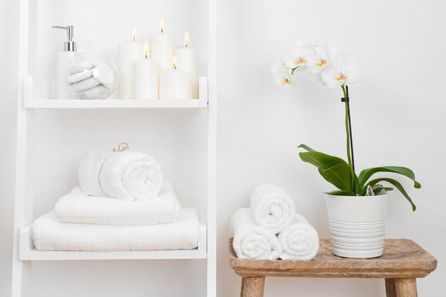 customized bathroom storage