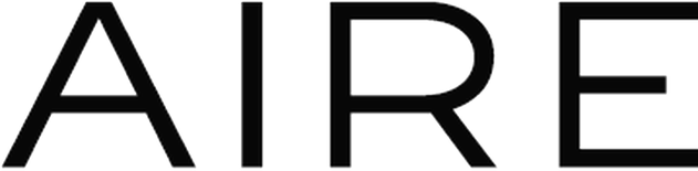 Aire Logo in schwarz