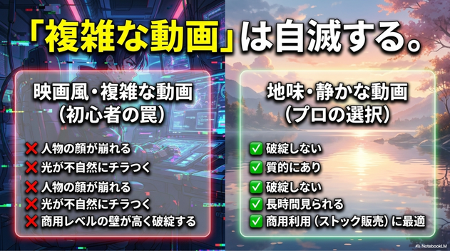 AI動画スクール選びで失敗する人の特徴
