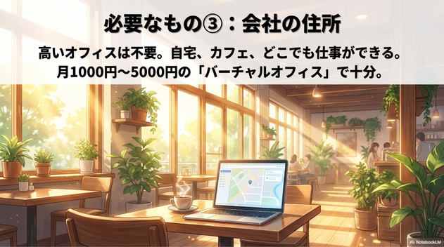 会社の住所