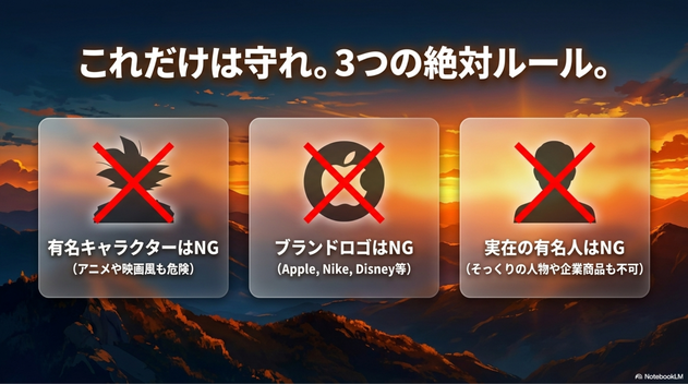 商用利用で注意するべきポイント
