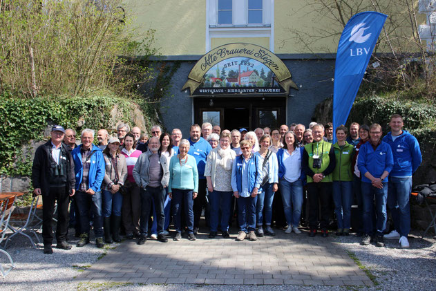 LBV`ler vor der "Alten Brauerei Stegen"