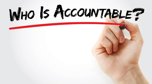 can't delegate accountability