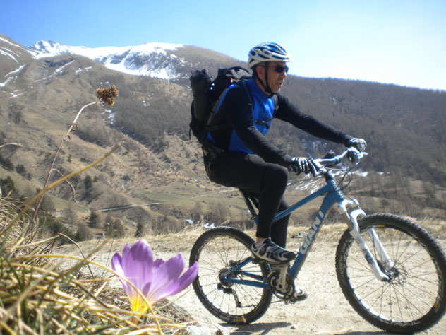 ...ma quando il sole trionfa il panorama è uno spettacolo!  