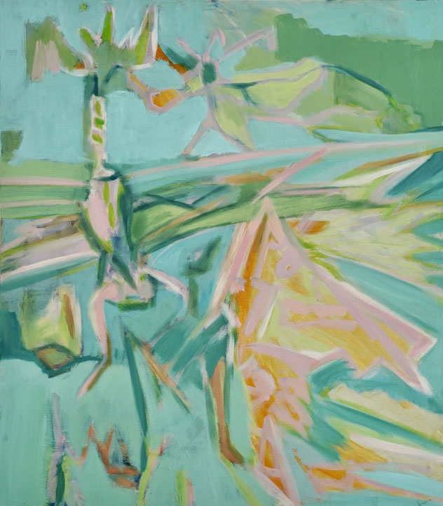Sans titre, 2024 Acryl auf Leinwand 80x70