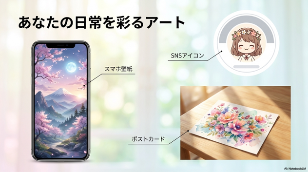 あなたの日常を彩るAIアート