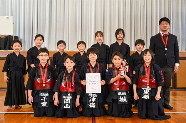 令和六年 煌めき杯争奪 剣道錬成大会 小学生の部 第三位
