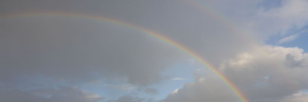 Doppelter Regenbogen; Mediation, die besondere Art Konflikte zu lösen; Rita Prinzen, Freiburg-Haid