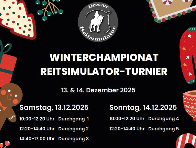 1. Reitsimulator Turnier in Deutschland