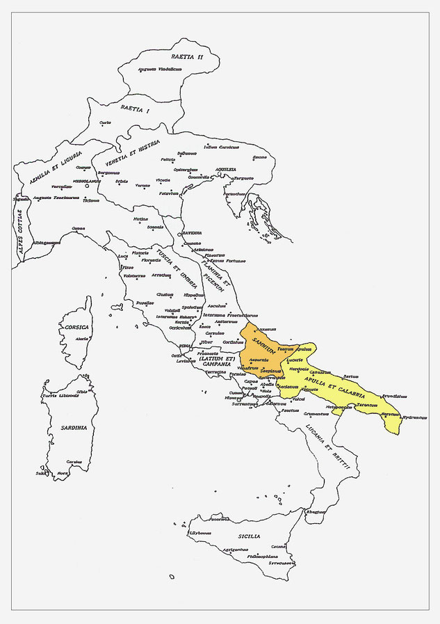 Diocesi Italiciana alla metà del IV secolo