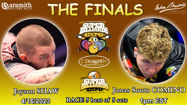 変則的なフォーマットで行われたプロオープンのファイナルカード。ソートカミノ（右）が勝利した