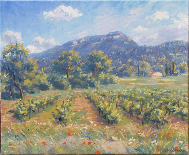 Tony Wahlander (Tony Wåhlander) artiste peintre en Provence 