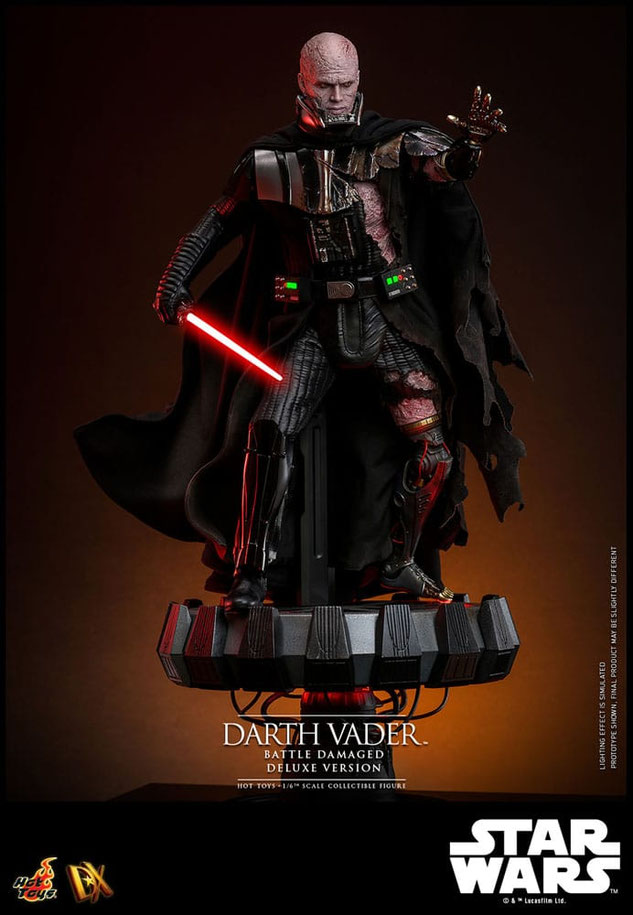 Darth Vader ( Battle Damaged ) Deluxe Version 1/6 Star Wars Actionfigur 35cm Hot Toys