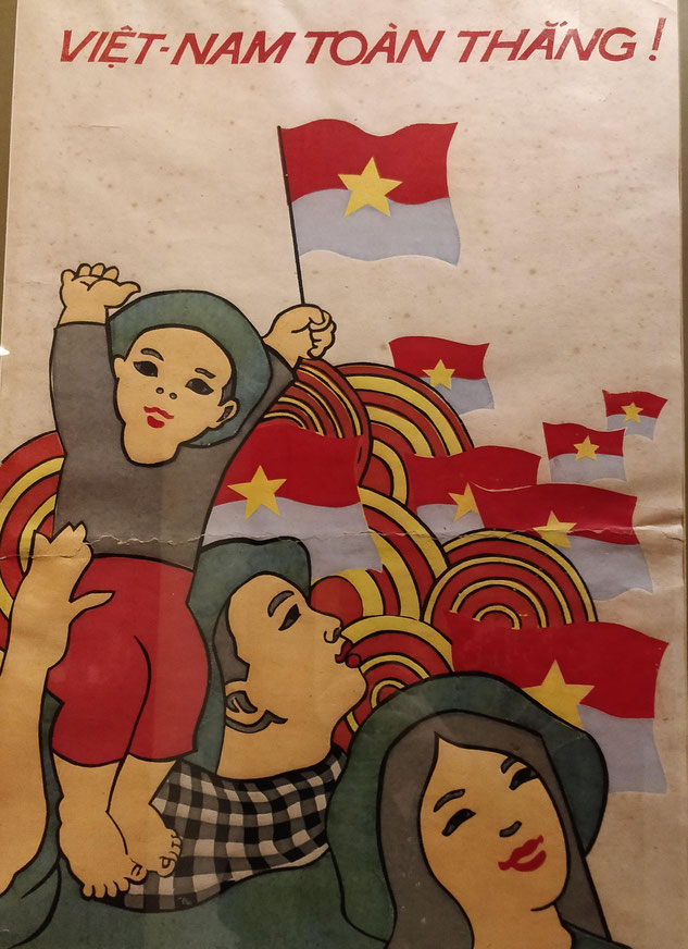 "Pour la victoire du Vietnam"