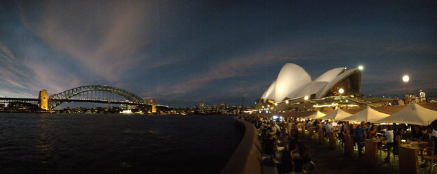 l'Opéra House et le Harbour Bridge - Sydney