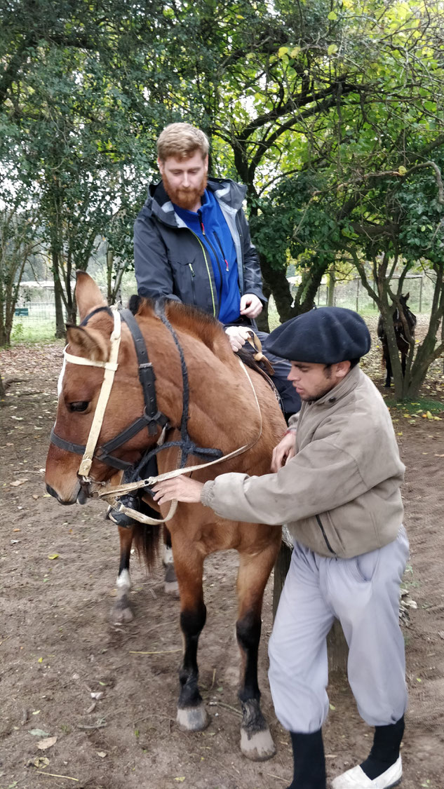 Monsieur Gloubi apprenti gaucho