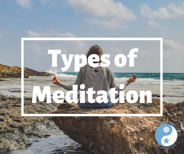 "Types of Meditation" on the Beachside blog - woman sitting at the beach meditating