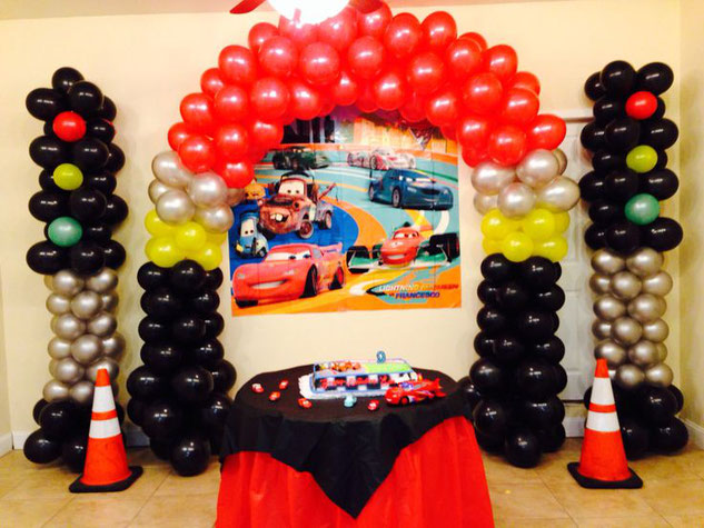 Decoración Fiesta Cars - decoracion para fiestas