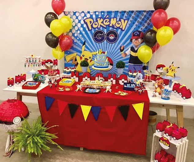 Fiesta temática de Pokemon  Invitaciones, decoraciones y más