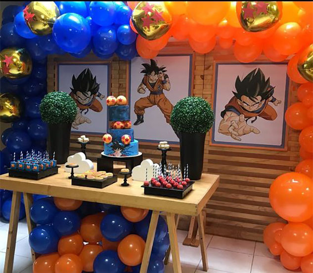 Decoración Fiesta Dragon Ball - decoracion para fiestas