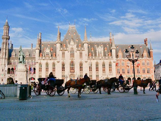 Belgien, Brügge Groote Markt Marktplatz
