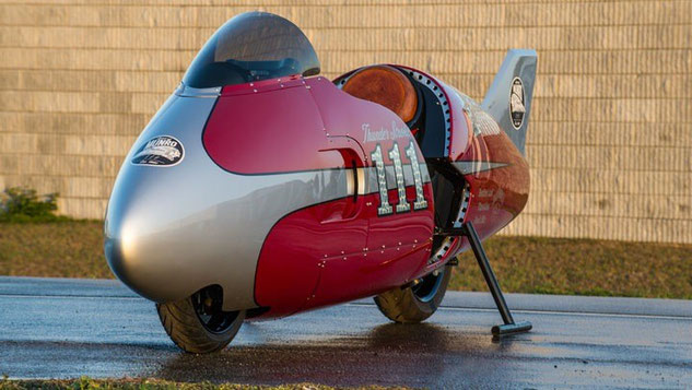 Indian Motorcycle Spirit of Munro Streamliner