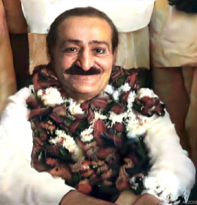 45.   Meher Baba in the 1950s