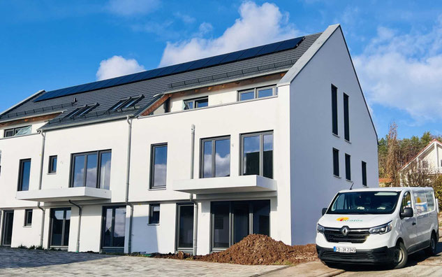 Reihenhaus PV-Anlage