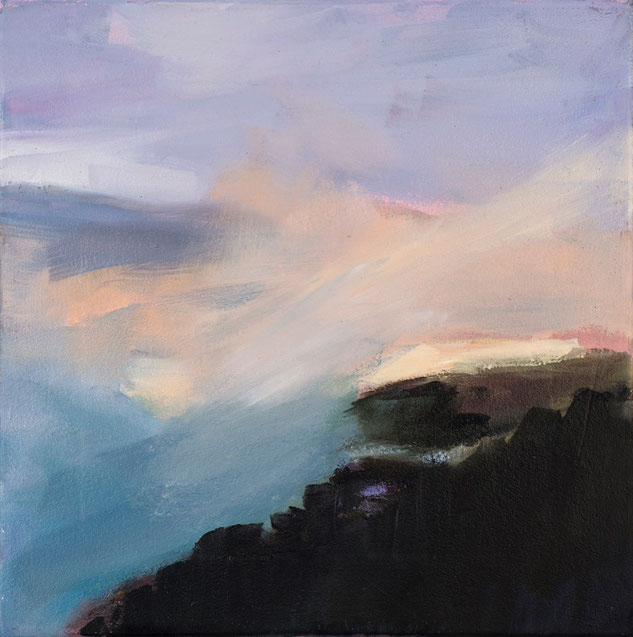 10.9.15 2015 30 x 30 cm Öl / Leinwand