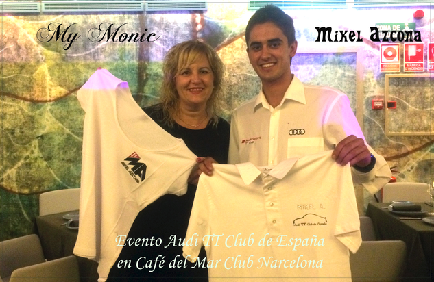 #mikel azcorta #mymonic #my monic #swarovski #camisetas con swarovski #handmade #made in spain #barcelona #luxury #audi tt club de españa #audi #audi tt #audi sport tt cup