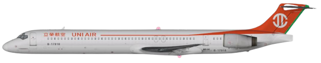 Aircraft Type: McDonnell Douglas MD-90