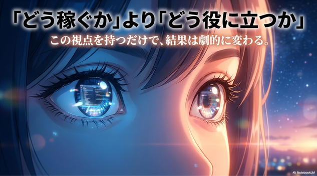 AIで稼ぐより大切な考え方