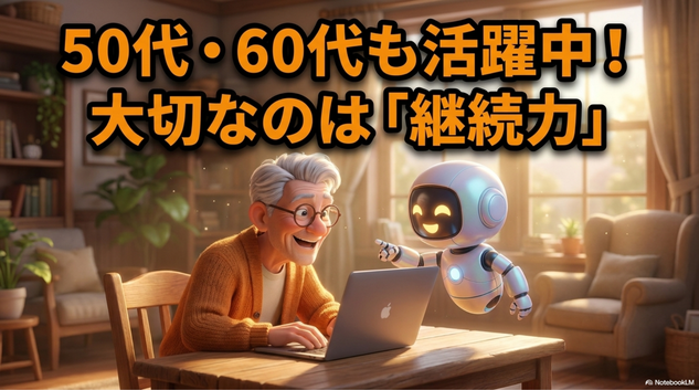 50代・60代でもAI副業はできる？
