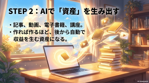 AIでコンテンツを作る