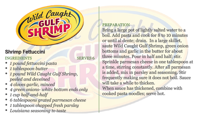 shrimp fettuccine