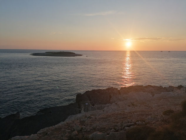 Sonnenuntergang am Kap Kamenjak