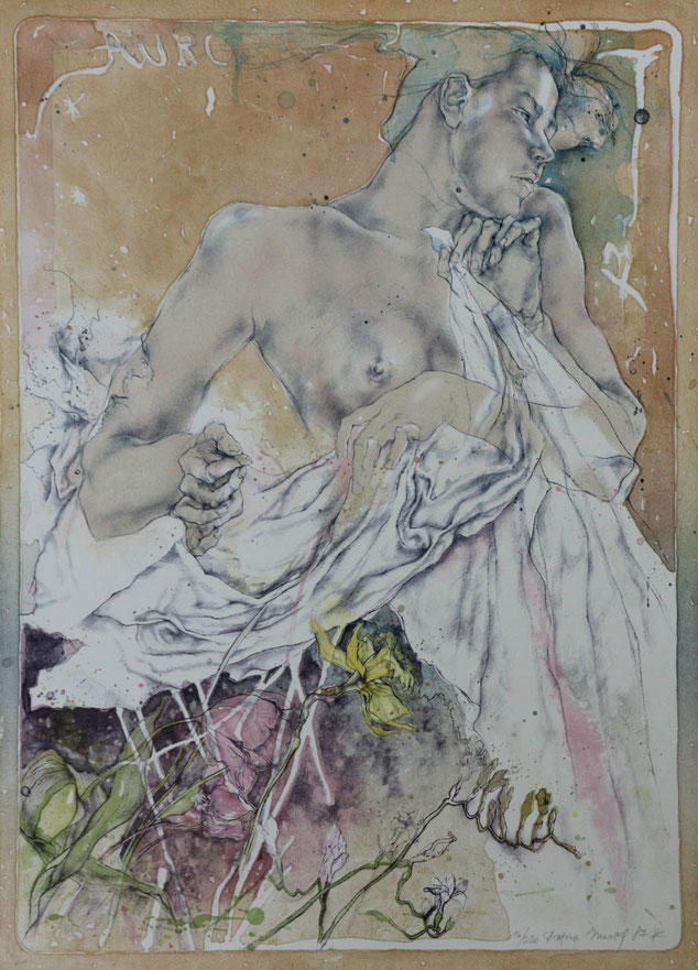 Aurora, (Orig. Lithografie), 55 x 76 cm