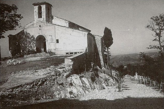 Campobasso Chiesa Santa Maria del Monte inizio Novecento
