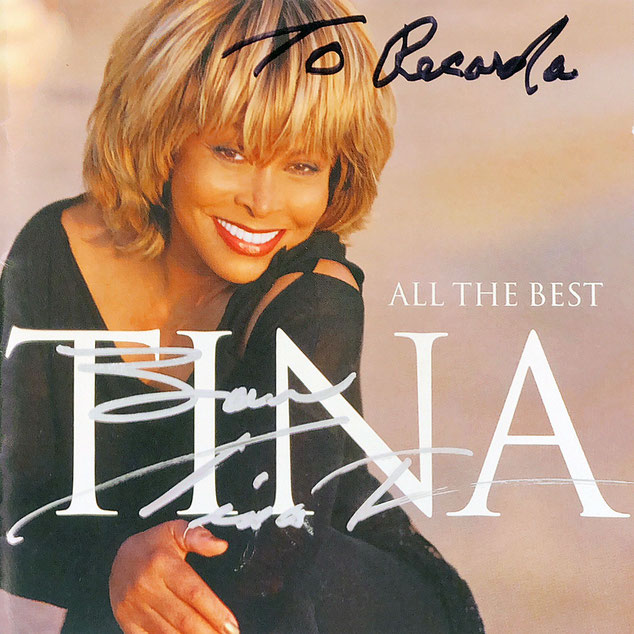 Autograph Tina Turner Autogramm