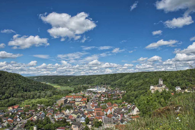 Blick vom Michelsberg über Kipfenberg