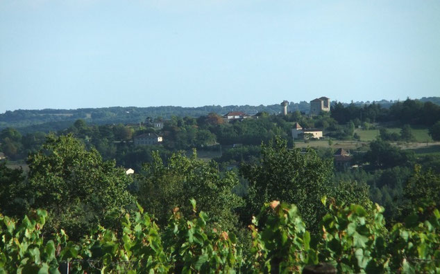 FLORESSAS vue générale depuis Malagare
